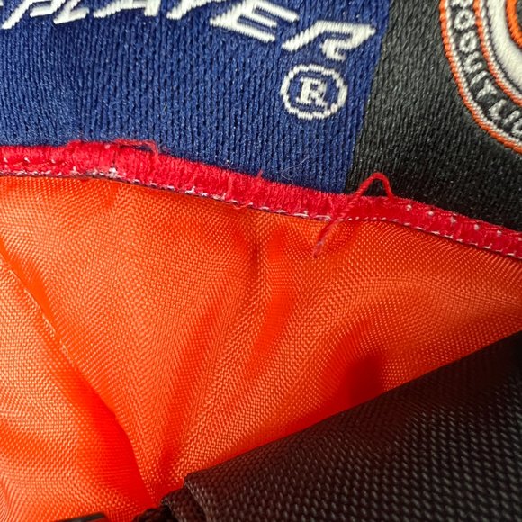 VTG Pro Player Philadelphia Flyer Jacket Adult Extra Large Black Full Zip Puffer - Picture 9 of 16